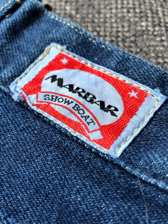 Denim pencil skirt from MARBAR SHOWBOAT jeans vint