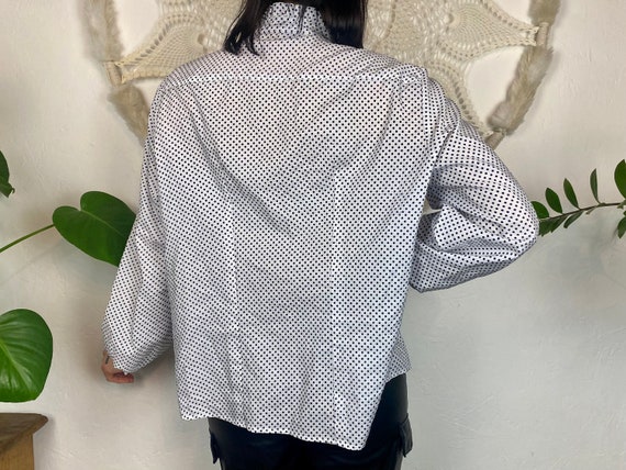 White blue polka dot shirt from MARICLE LOUISE ar… - image 6