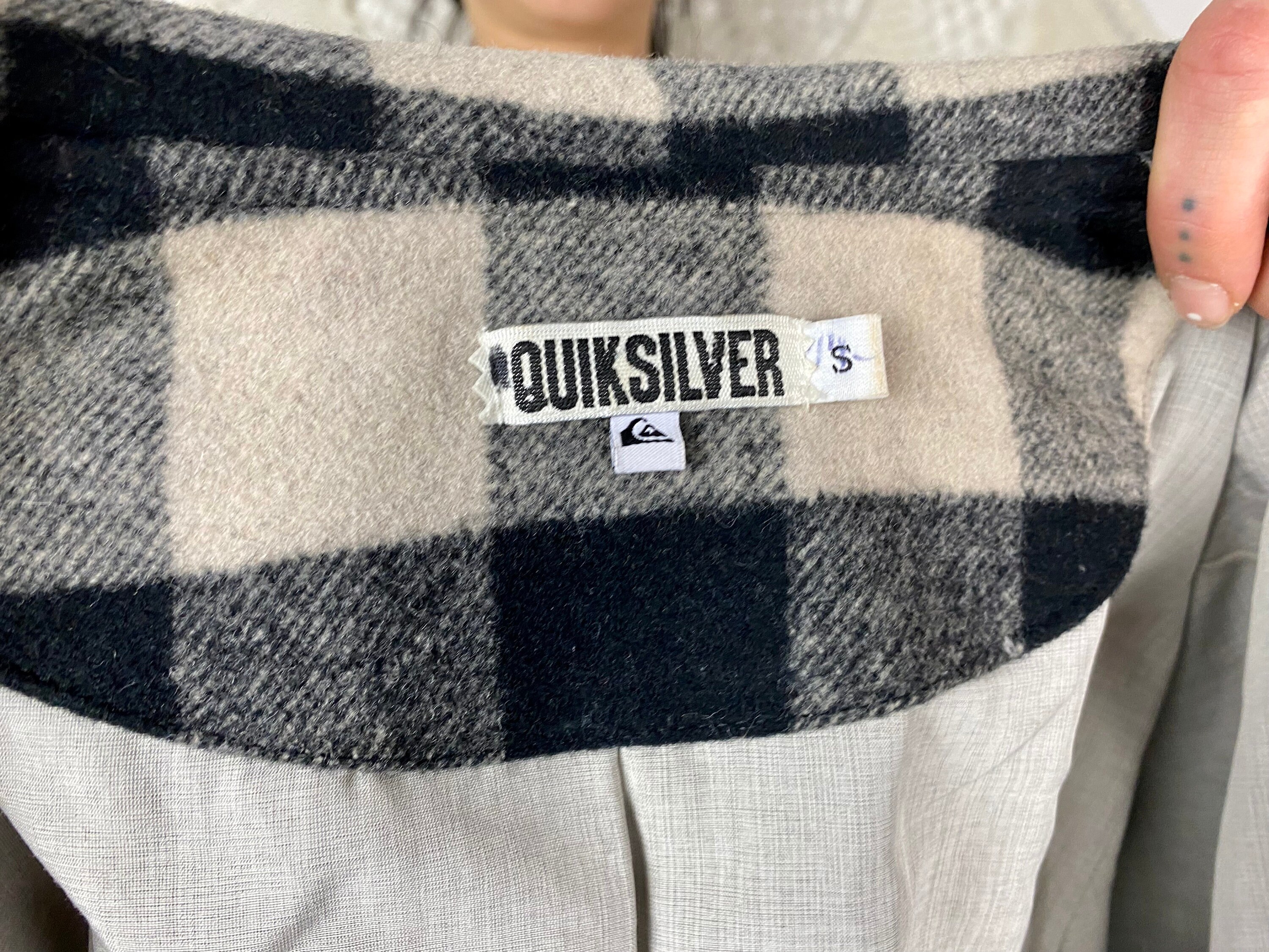 Sweat Polaire Quiksilver Veste Polaire Carreaux Homme Veste