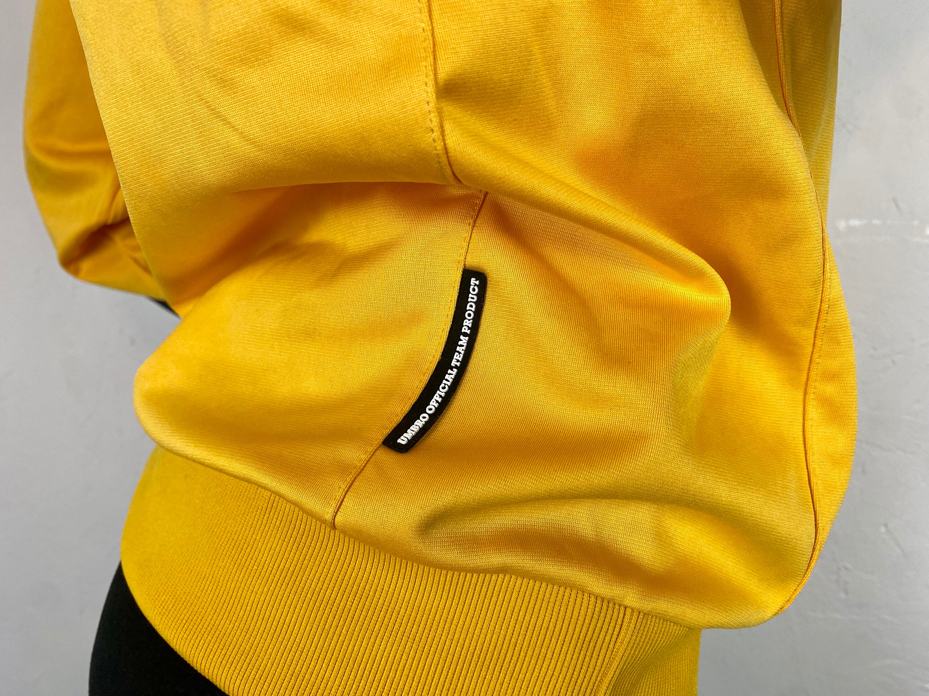 Tracksuit UMBRO Jacket, Track Vintage Sport Jacket, Yellow