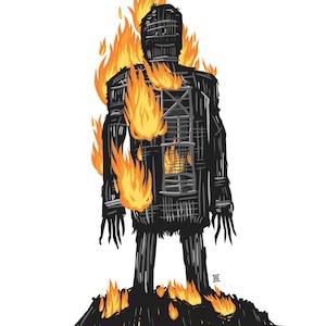 Wicked Wicker - art print
