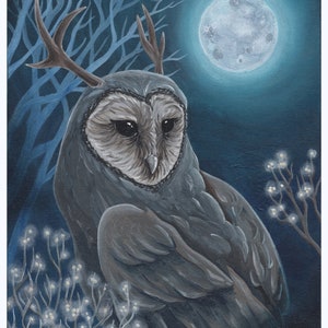 The Hunters&#39; Moon - art print