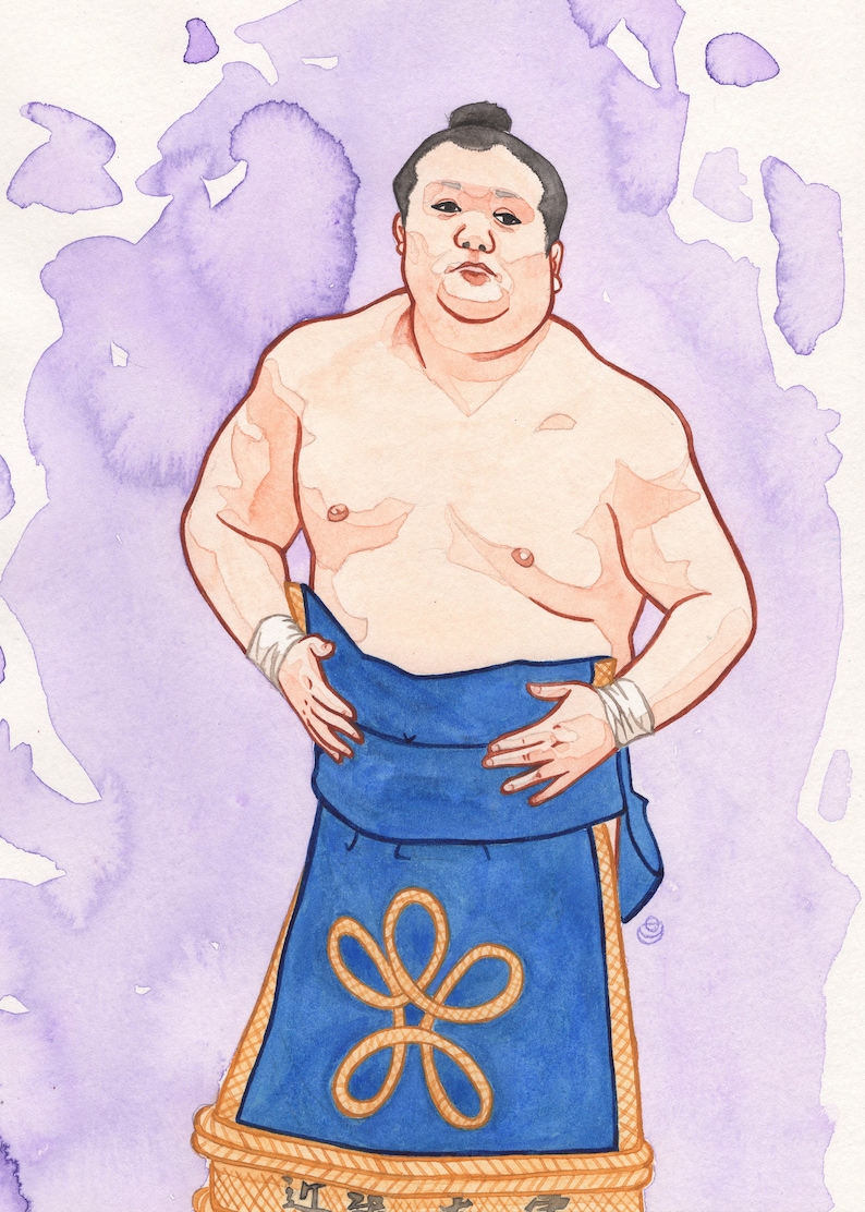 Takarafuji Kesho 5x7 Gilcee art print