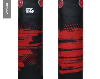 G4 Leather Cowhide Punch Bag Punching Kick Boxing Gloves Punchbag Heavy Bags MMA 4ft G4 Leather Cowhide Punch Bag Punching Kick Boxing Gloves Punchbag Heavy Bags MMA 4ft