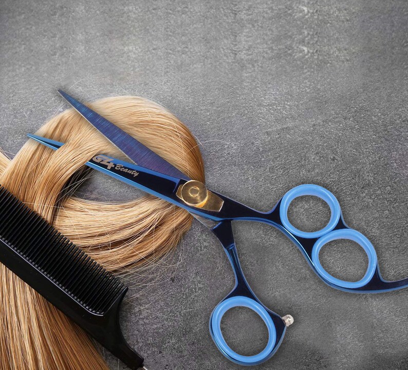 G4 Professional Barber Scissors Hair Razor Edge Haircut Shears Etsy