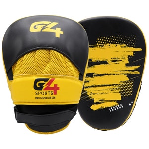 Curved Focus Pads Hook and Jab Bag Kick MMA Training Punching Boxing Gloves Gym image 5