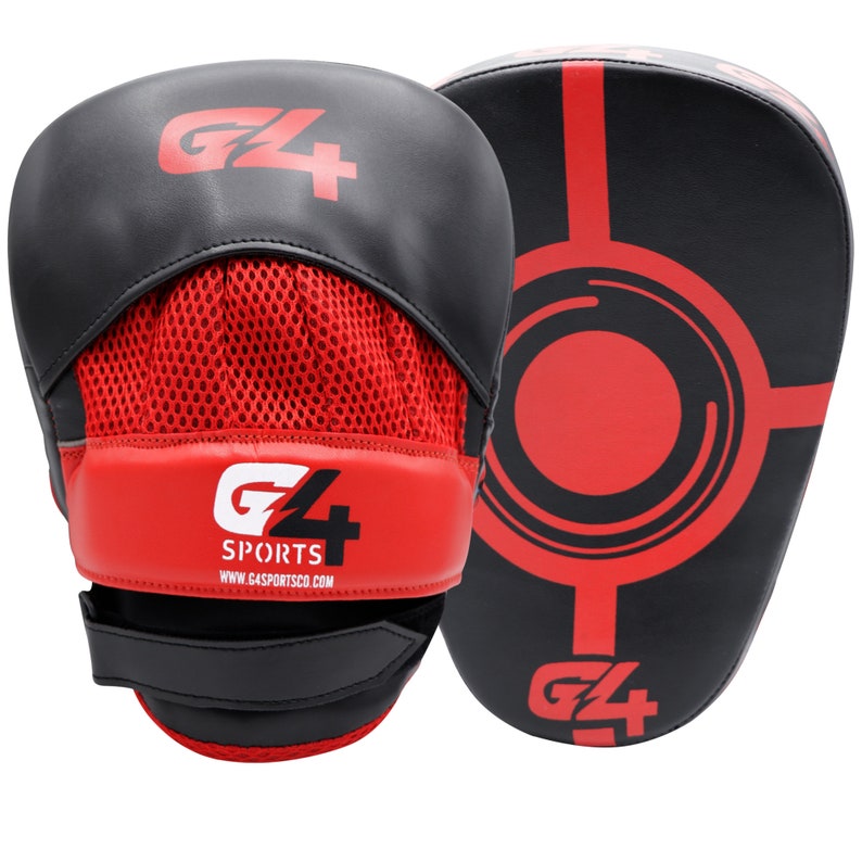 Curved Focus Pads Hook and Jab Bag Kick MMA Training Punching Boxing Gloves Gym image 4