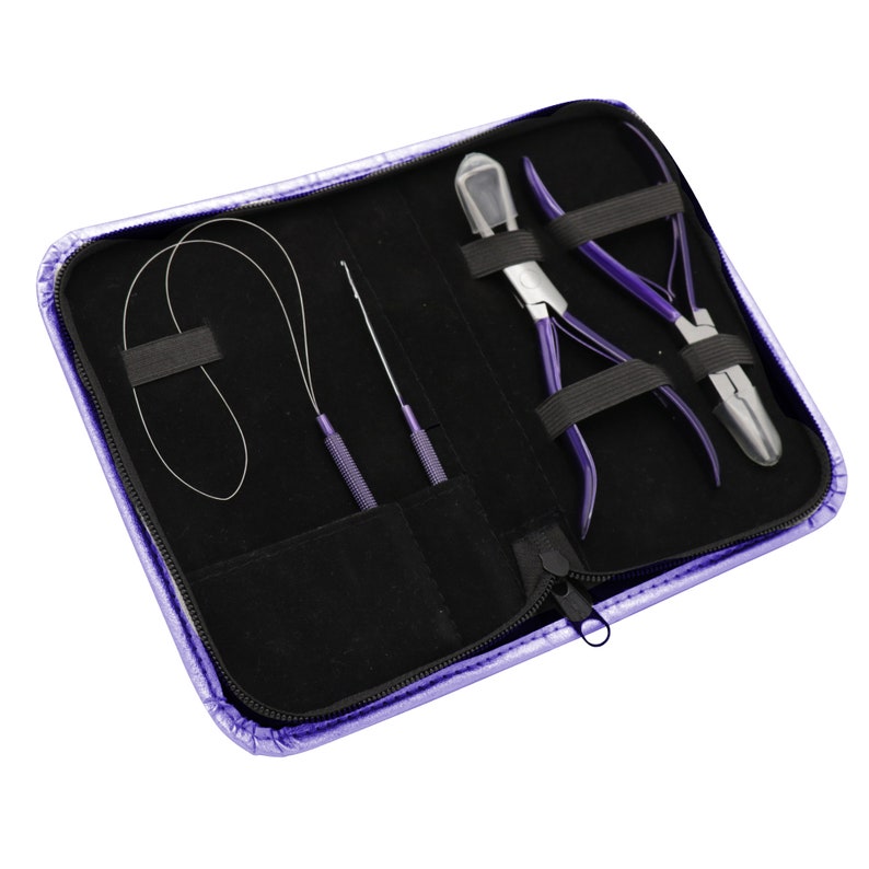 Professional Hair Extension & Beading Tool Kit Plier Set for Etsy