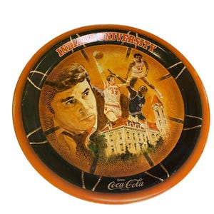Vintage 1982 Worlds Fair Coca-cola Metal Tray 12 Inch Knoxville TN