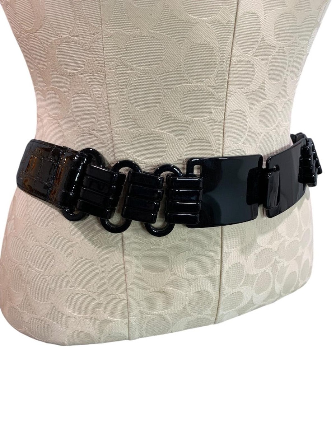 Sandy Dufter Black Leather Western Belt Small Sandy Duftler | Accessories | Sandy Dufter Black Leather  main image 3