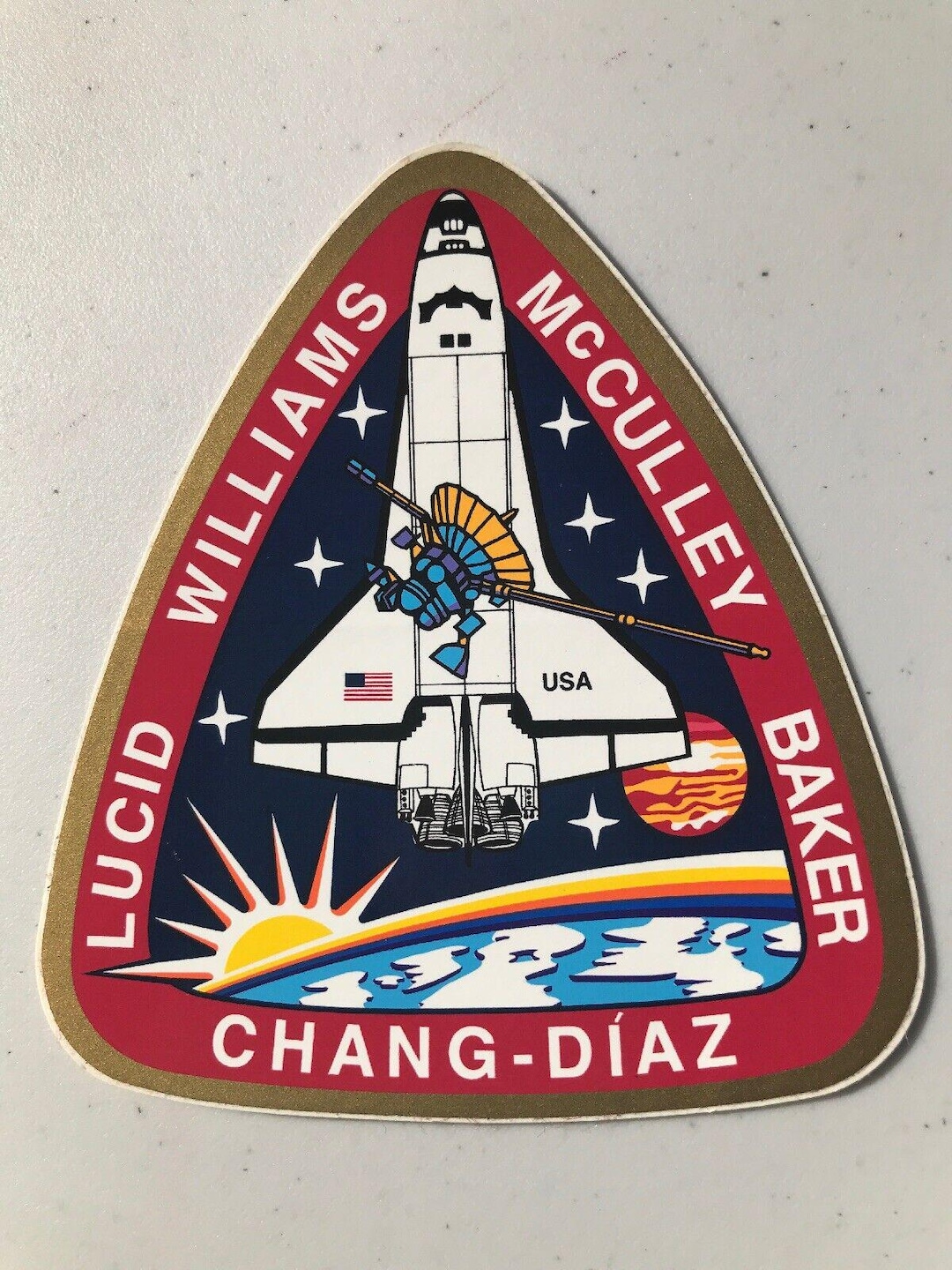 NASA Atlantis STS-341999 Lucid Williams Mcculley Gbaker Chang-diaz