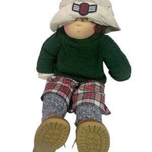 1996 Little Souls Inc &quot;David&quot; Handmade Plush Doll Gretchen Wilson 24&quot;