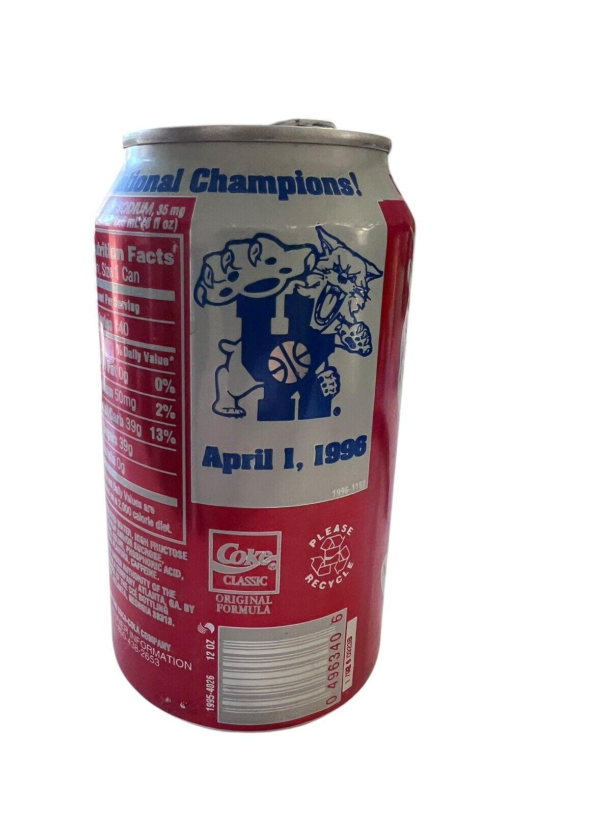 University of Kentucky National Champions Coke Can 1996 - Etsy
