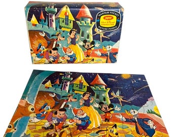 1967 ディズニーギャングキャラクターパズル ジェイマー バンタム