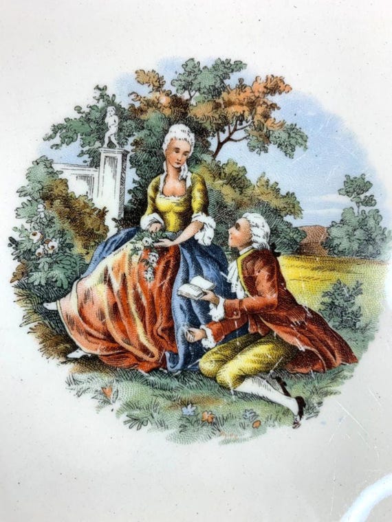 Vintage Taylor Smith Taylor TS&T Victorian Couple 10
