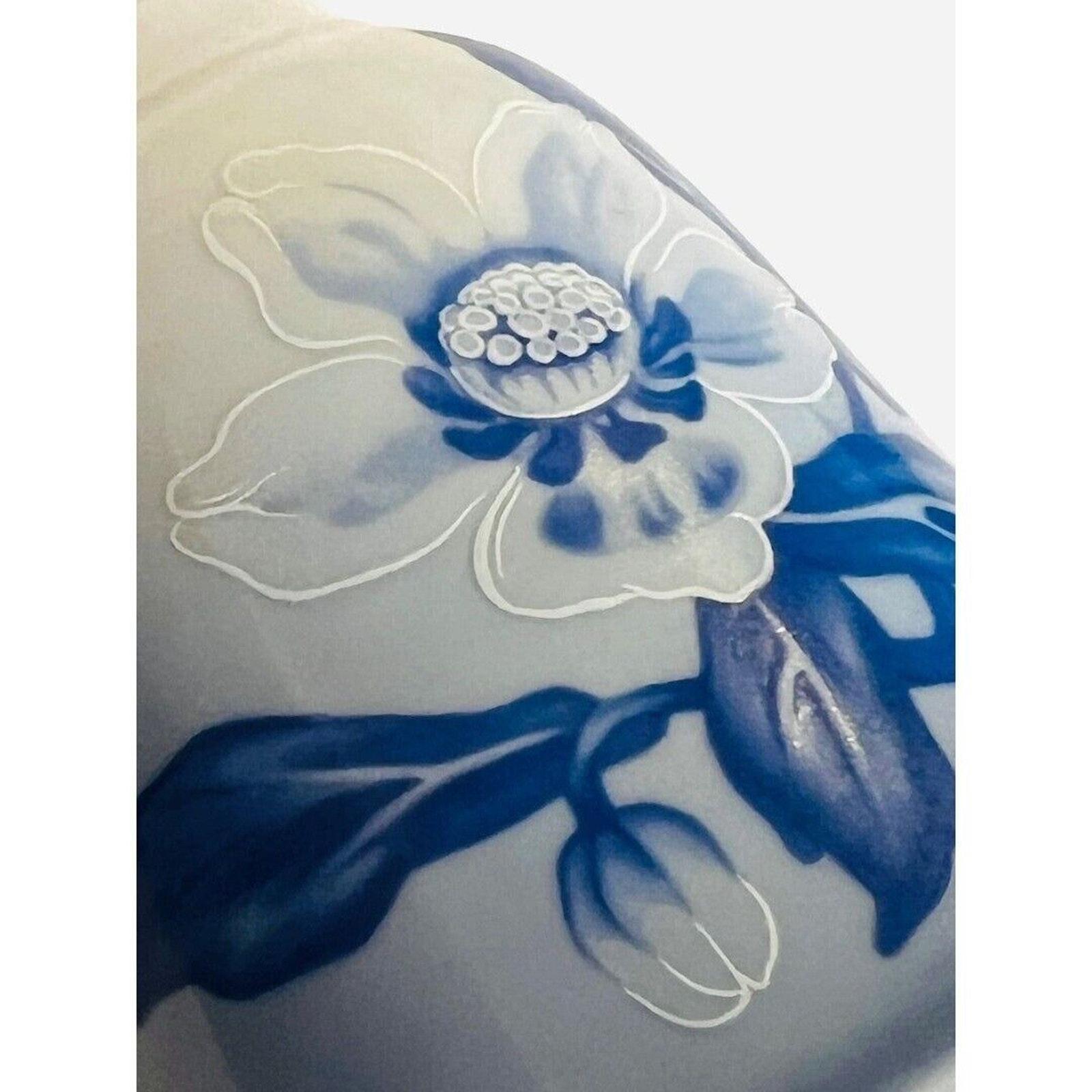 【みかづき さま】antique ❀ ディネット *ブルー花 レクタングル(b) みかづき さま】antique ❀ ディネット *ブルー花 レクタングル(b