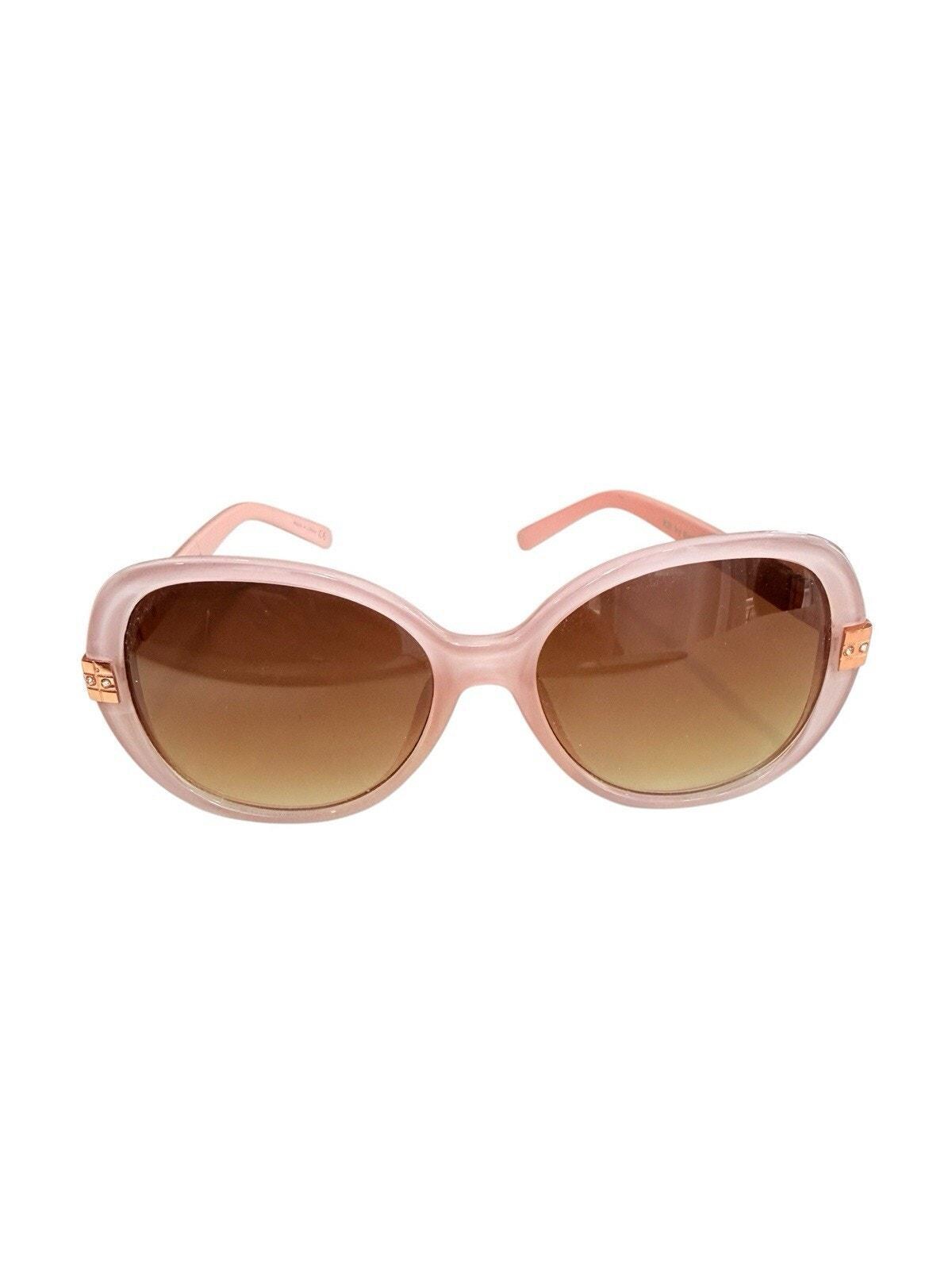 Vintage Kenneth Jay Lane KJL-41238 Blush Retro Sunglasses Jackie O Pink Bling Vintage Jackie O Sunglasses In Vintage Sunglasses | eBay main image 2
