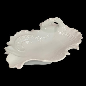 Vintage Gerold Porzellan Bavaria White Dish Bowl 6620 Western Germany