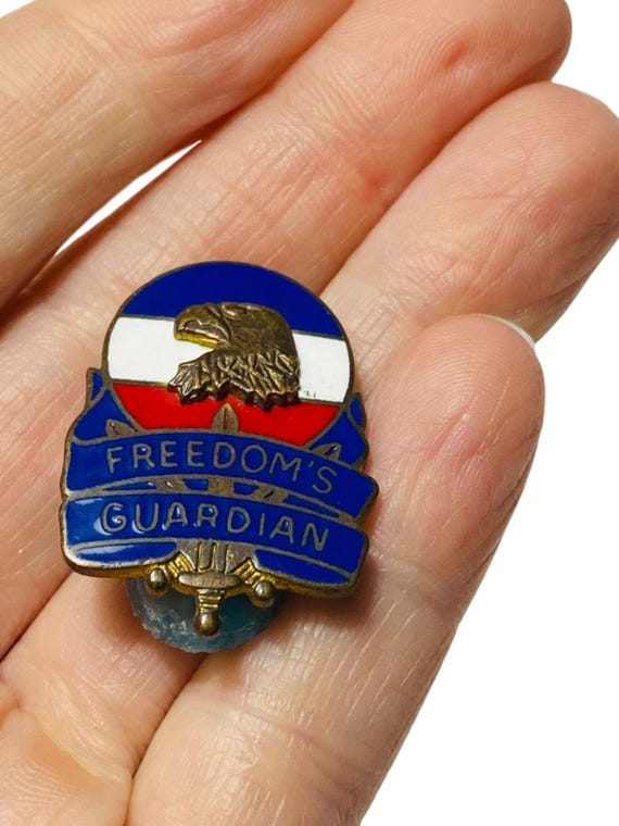 Original Vintage US Army Eagle Freedom
