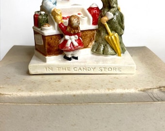Sebastian Miniatures In the Candy Store Signed Figurine Vintage 6221