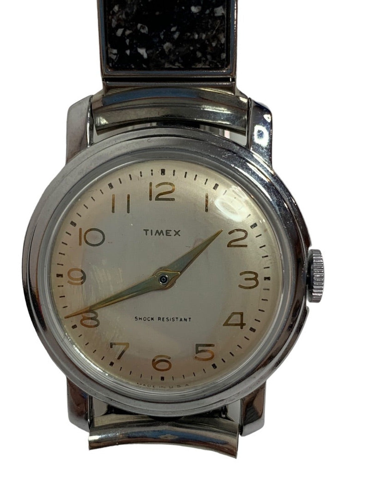 Vintage Timex Mens Wristwatch Shock Resistant Analog Manual  display picture 1