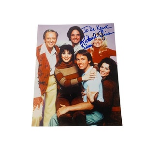 Signed Richard Kline Larry Three&#39;s Company Promo Photo 8x10 Personalized Autograph