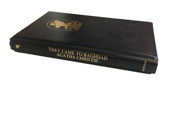 Agatha Christie Mystery Collection Bantam Leatherette They Came to Baghdad 1980s