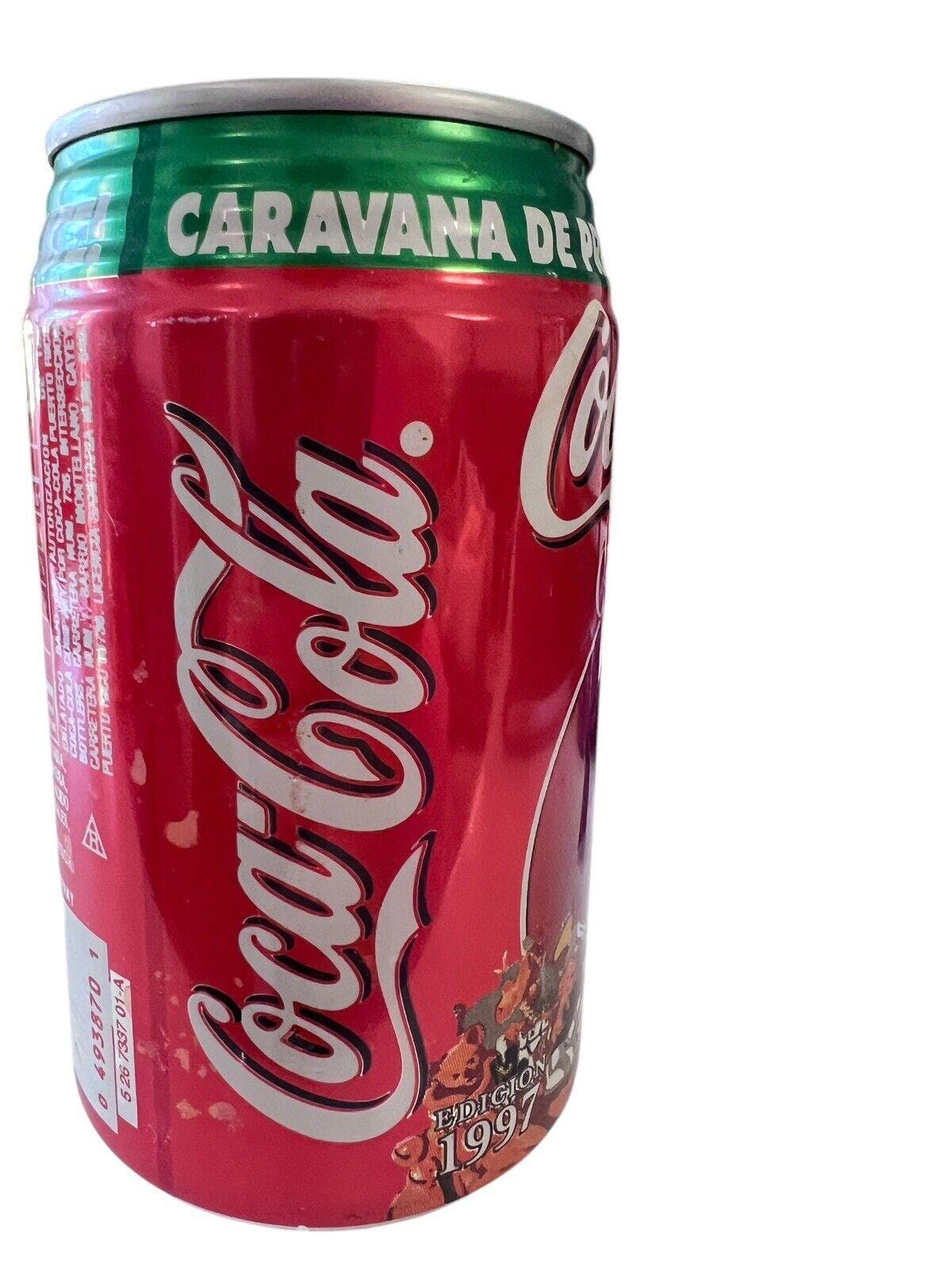 スペインのサンタコカコーラ缶 フランス1997年版 多少色褪せあり