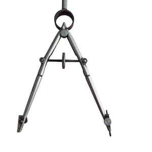 K & E Drafting Compass 6” Metal Engineering Architecture Vintage