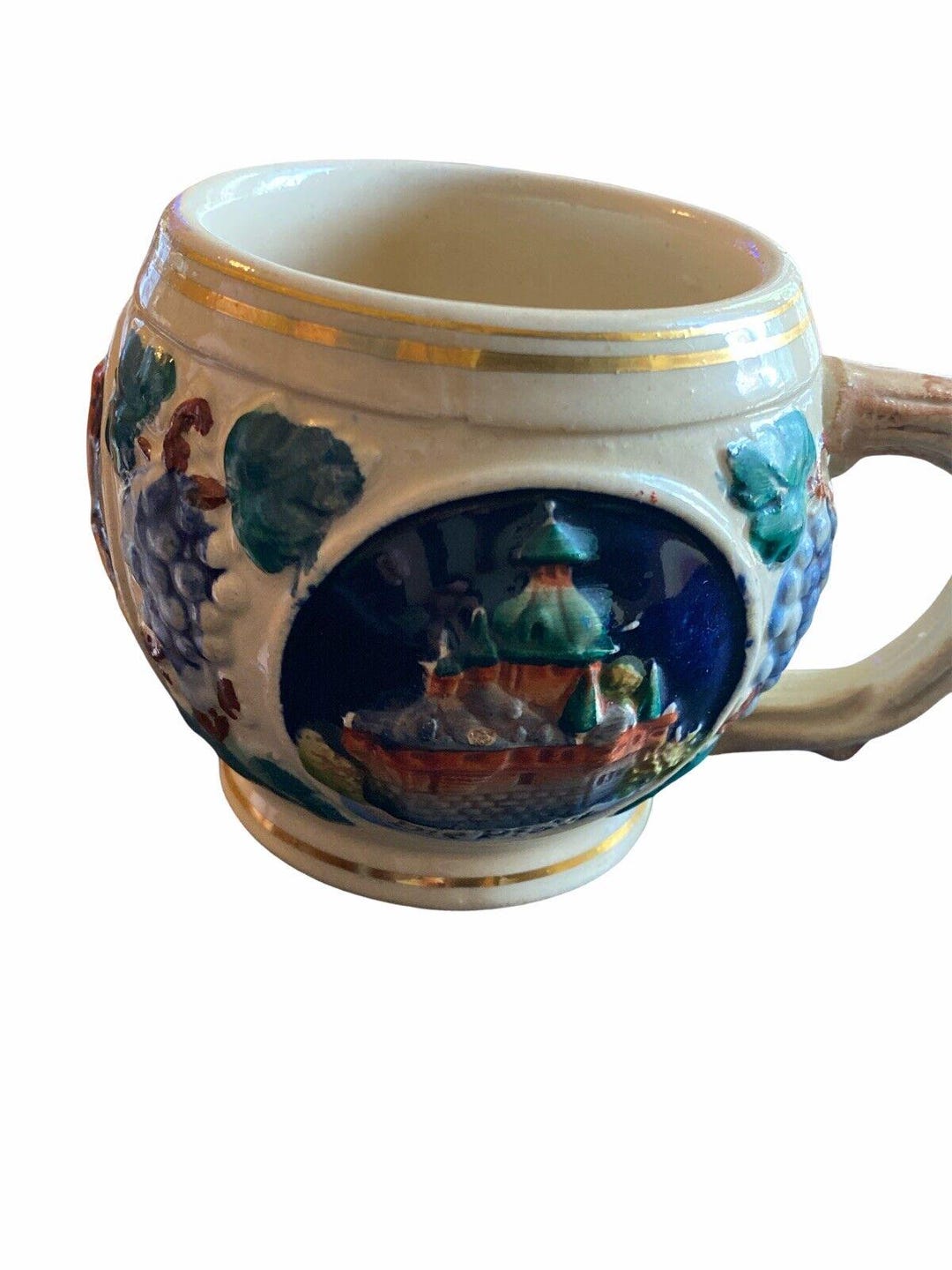 ヴィンテージ マグ 西ドイツ ビール コーヒー ドラッヘンフェルス