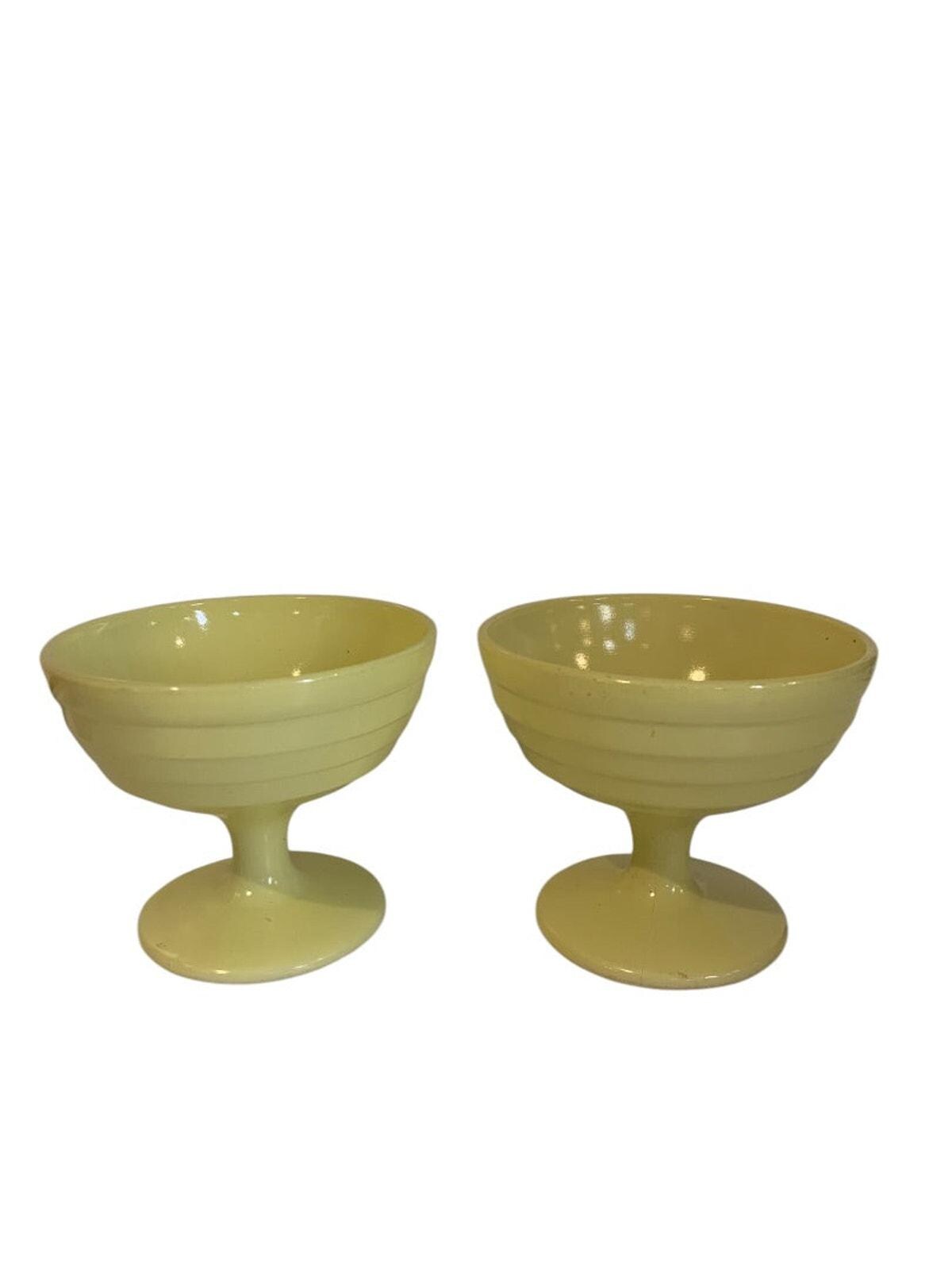 ヘーゼルアトラス 1940年代 シャーベット皿 モダントーン プラトナイト