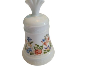 Aynsley “Cottage Garden” Danbury Mint Dinner Bell Fine English Bone China Butter