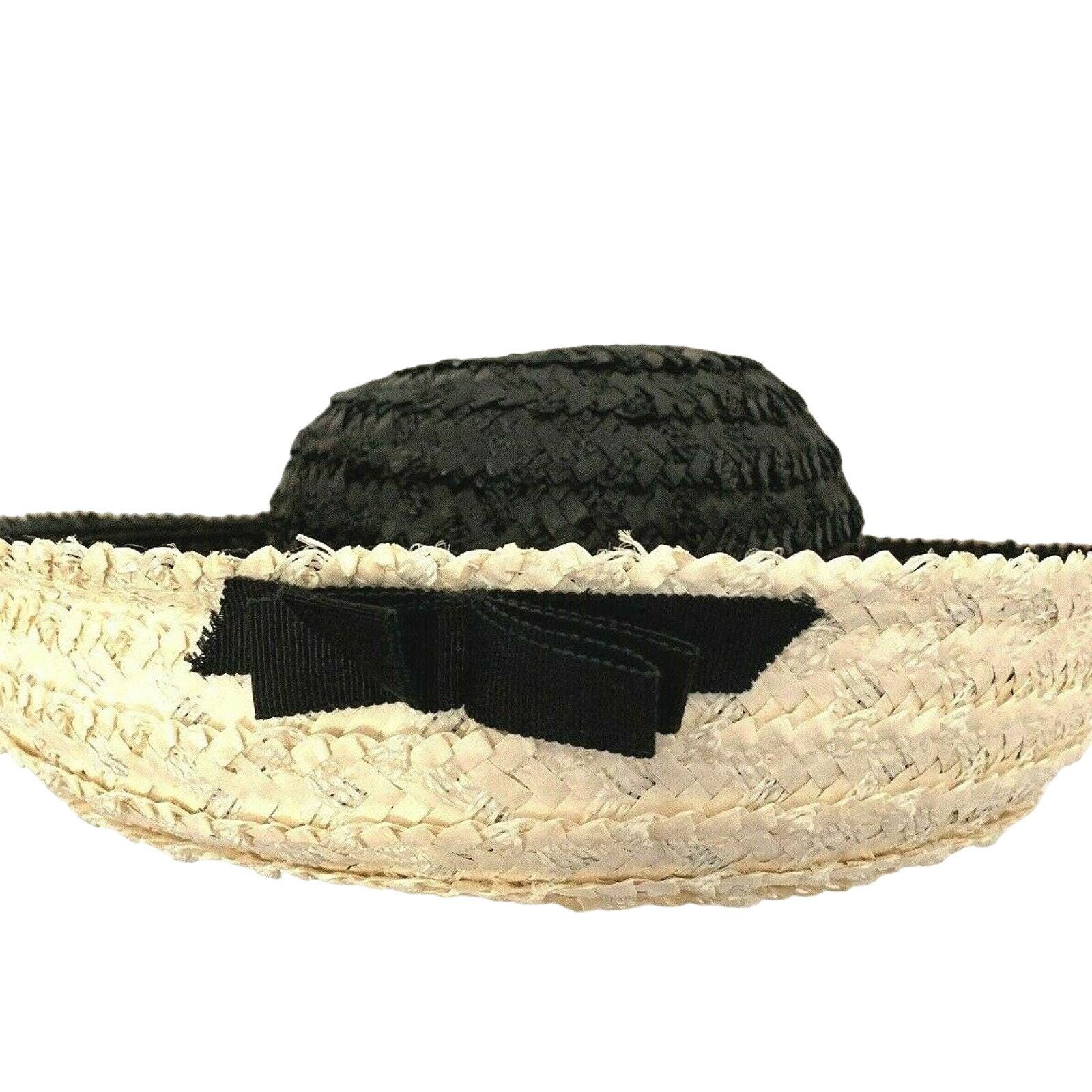 1990s 90s Straw Hat - Etsy