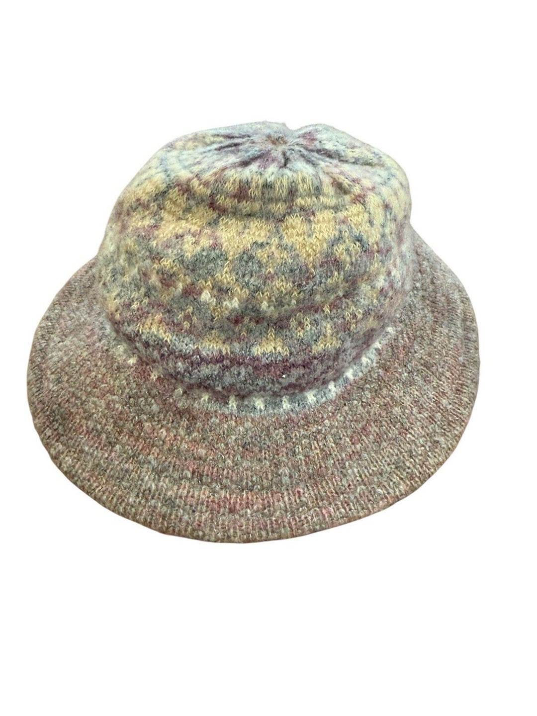 VTG Wool Blend Made in Italy One Size Knit Beanie Hat  display picture 1