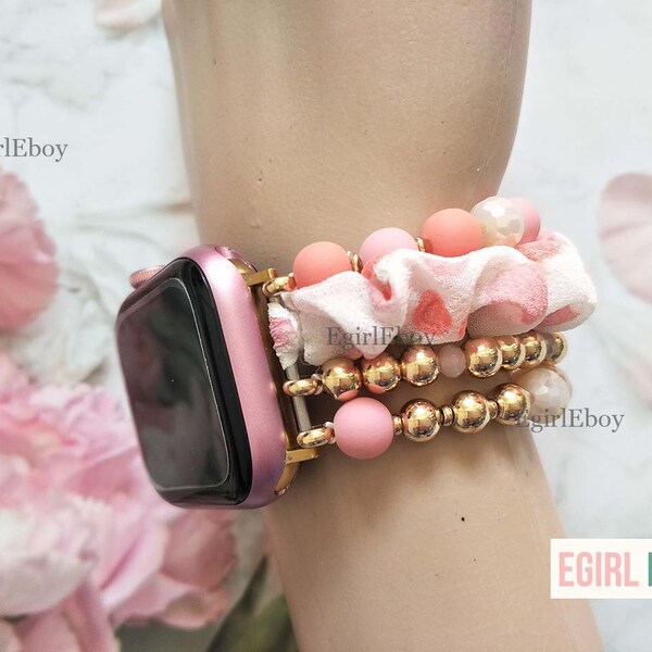 Beaded Watch Band Etsy