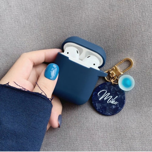 Custom Airpod Casesilicone Airpods Pro Case Keychaincute Etsy