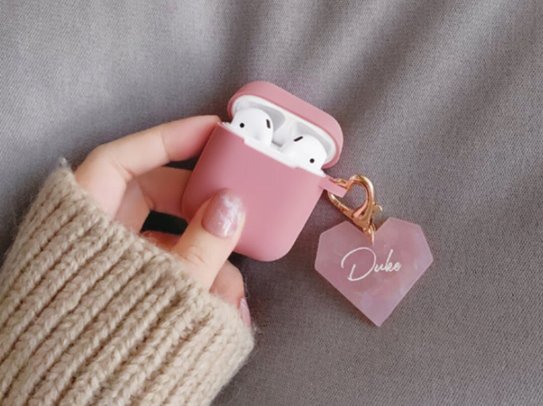 Custom AirPod Case,personalized Airpods 3rd Gen Case Love Heart,custom Name Silicone Airpods 2 3