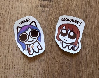 ADHD Creature Chloe / Autism Creature Max | Life Is Strange Stickers