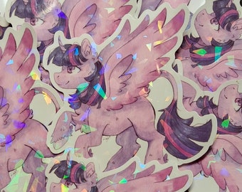 Twilight Sparkle My little pony holo sticker