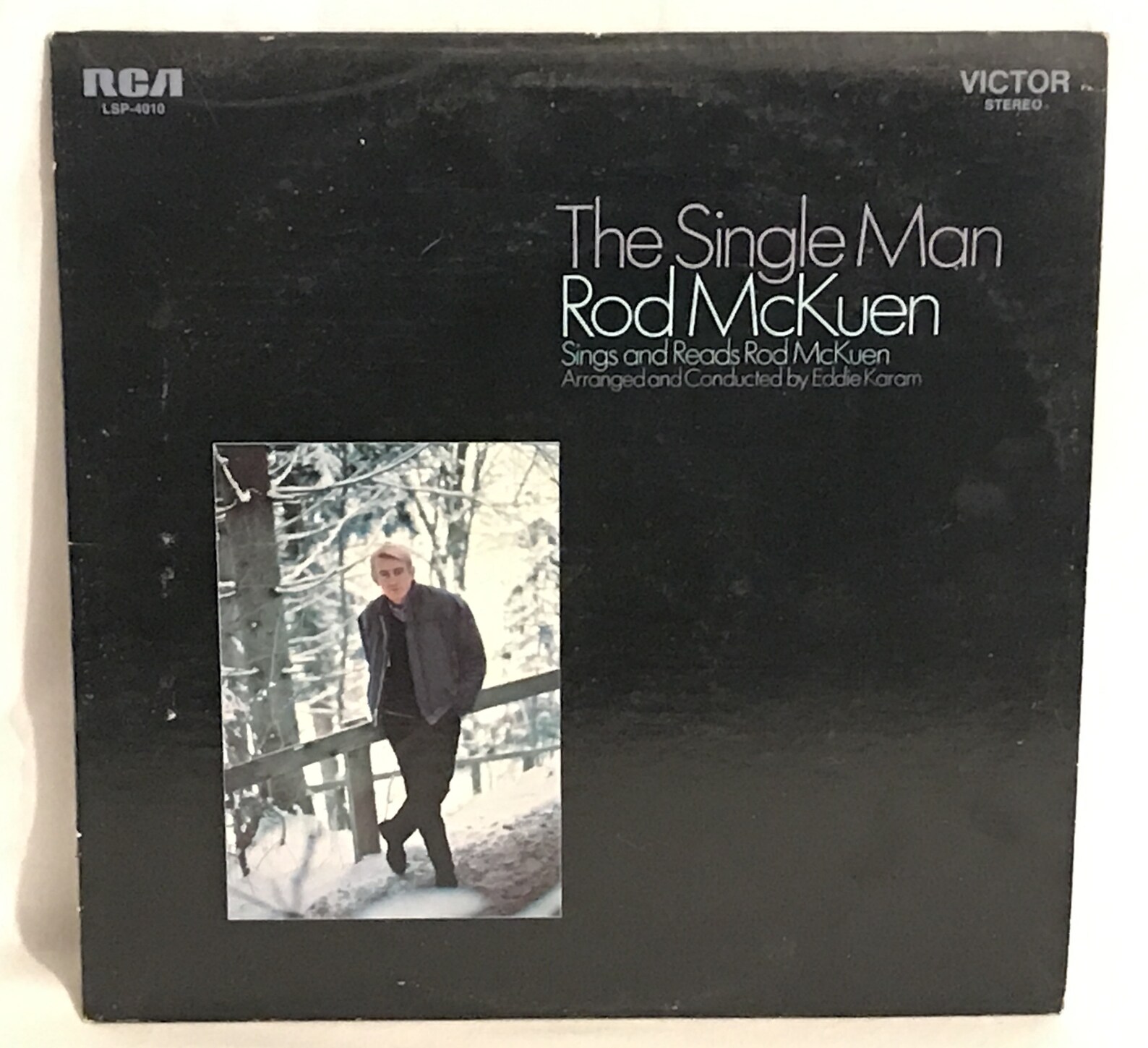 The Single Man Rod McKuen Vinyl LP Record Album Etsy
