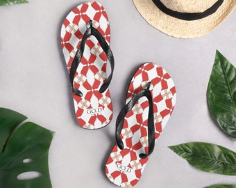 geschmolzene Eis Flip-Flops