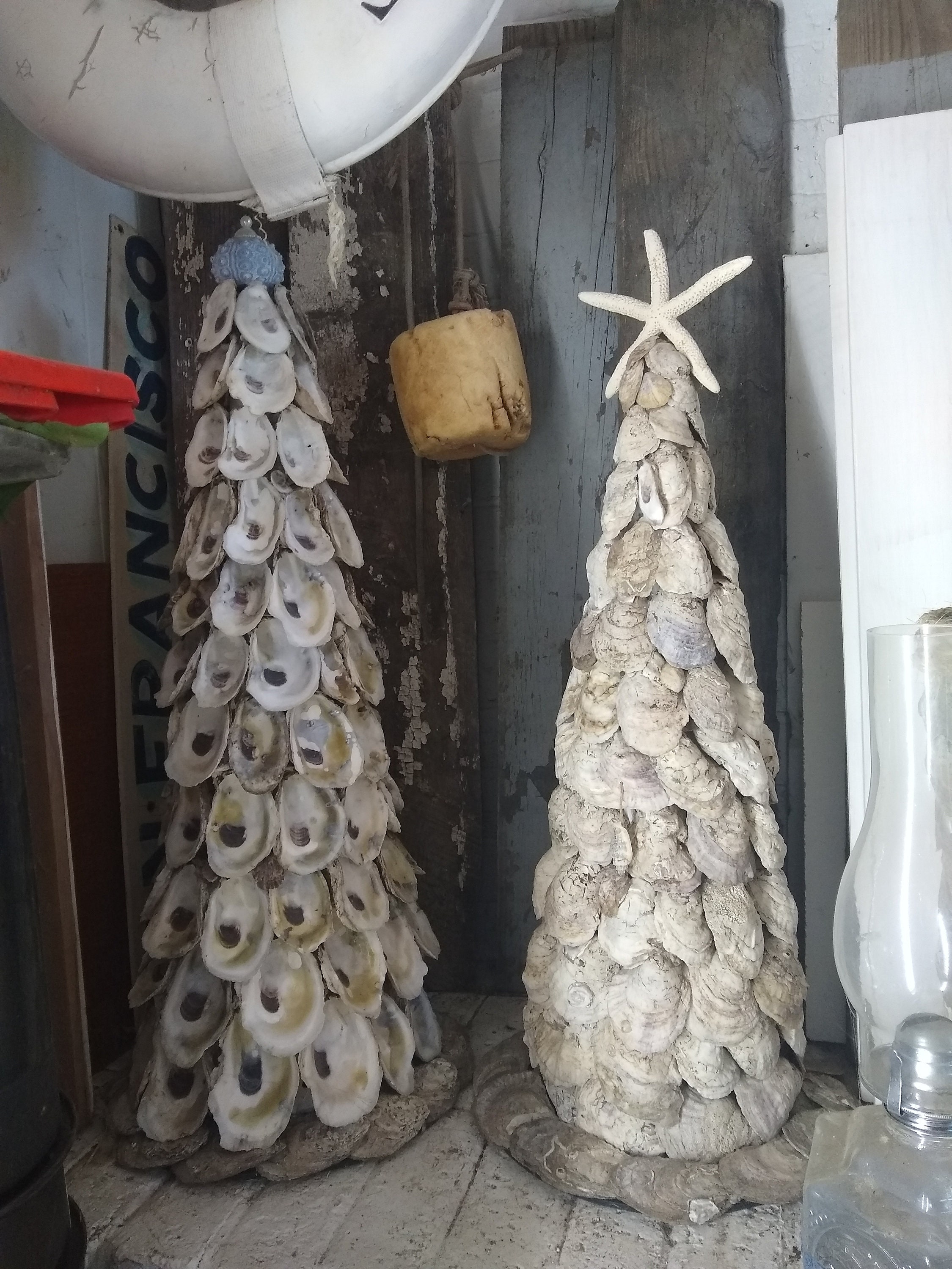 Oyster Shell Trees Etsy
