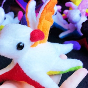 LGBT+ Miniature Plush Dragons 7 Inch Hand-Sewn