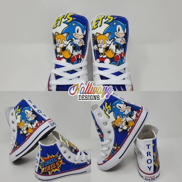 Chaussure Converse Sonic Footwear personnalisée