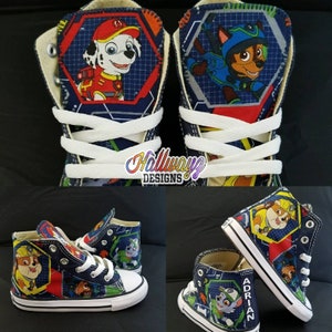 Custom paw patrol converse outlet