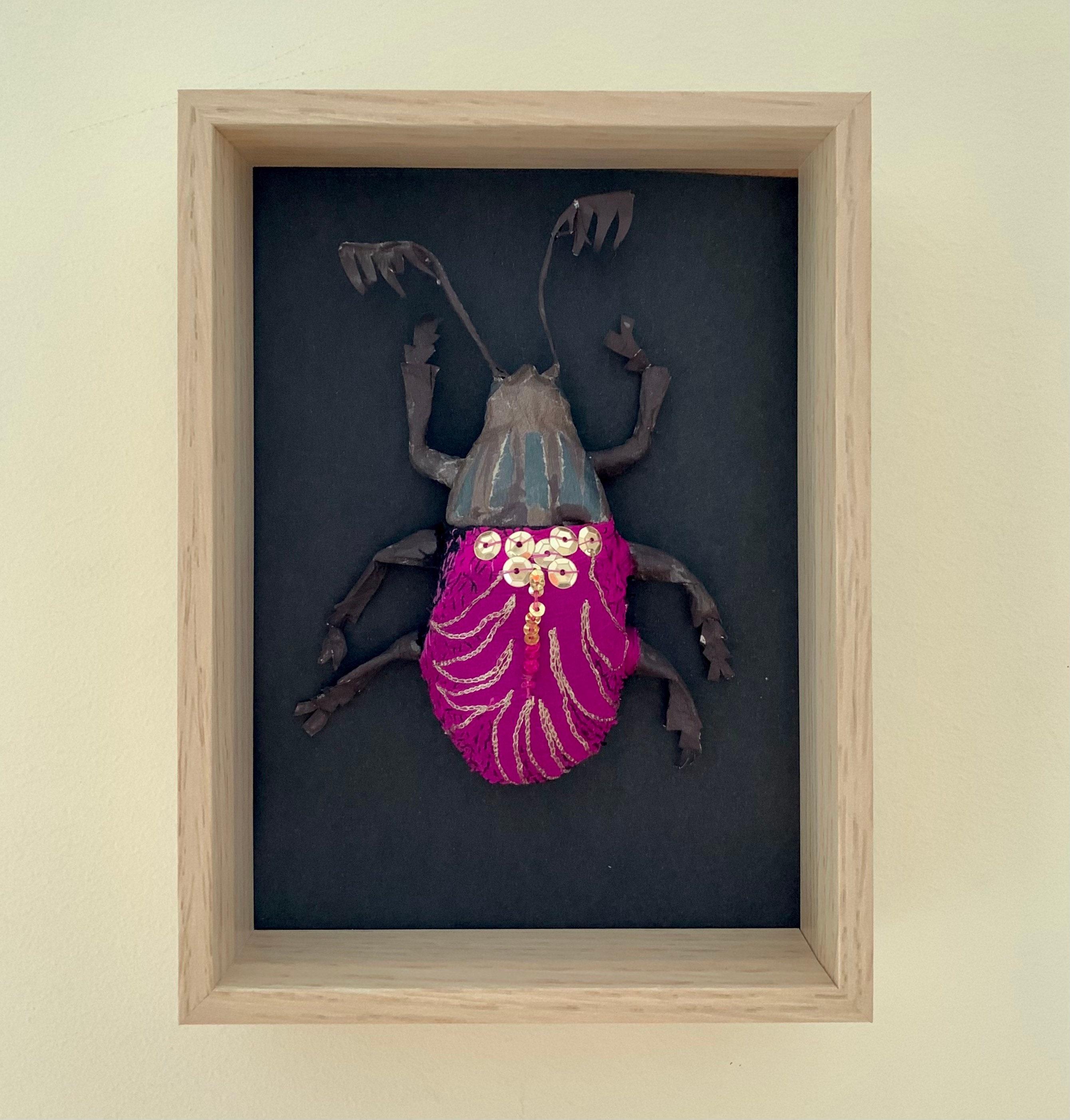 Mini Beetle Papiermâché Beetle Sculpture Beetle Paper and Etsy UK