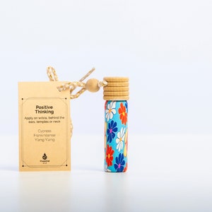 BEST SELLER Essential Oils Blends/ Floral Art Bottle /Aromatherapy/Car Diffuser/Closet Freshner/ Thank you gift image 5