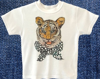 Toddler Tee, Toddler Shirt, Cute Tiger Shirt, Animal Shirts for Kids, Gift for Kids, Gift for Child, Gift for Grandchild, Tiger Shirt, Tiger