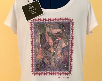 Women's Shirts, Women's Tees, Shirts for Purple Lovers, Shirts for Art Lovers, Gifts for Women, Gifts for Mom, Art Inspired Shirt