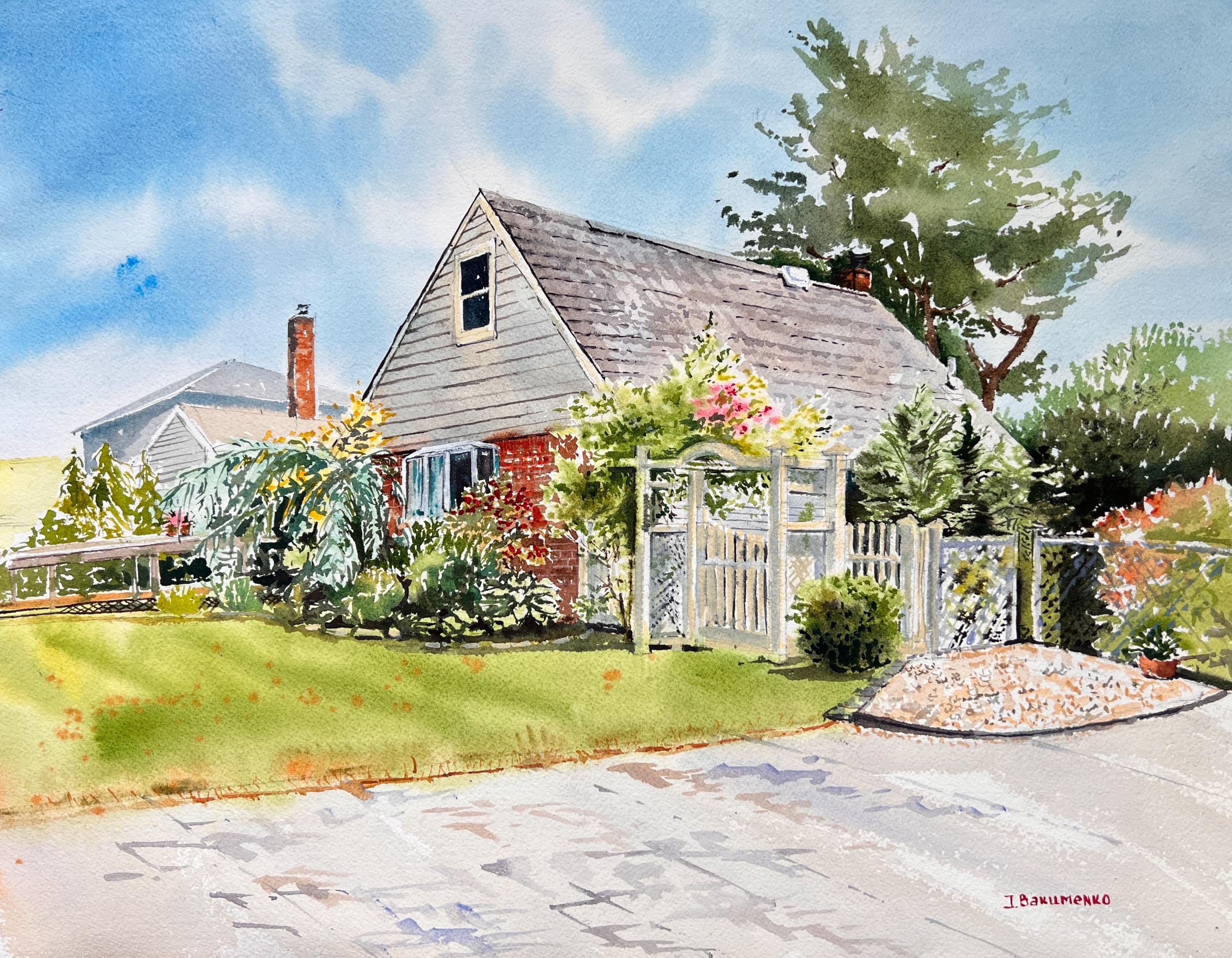 Painting Of A House